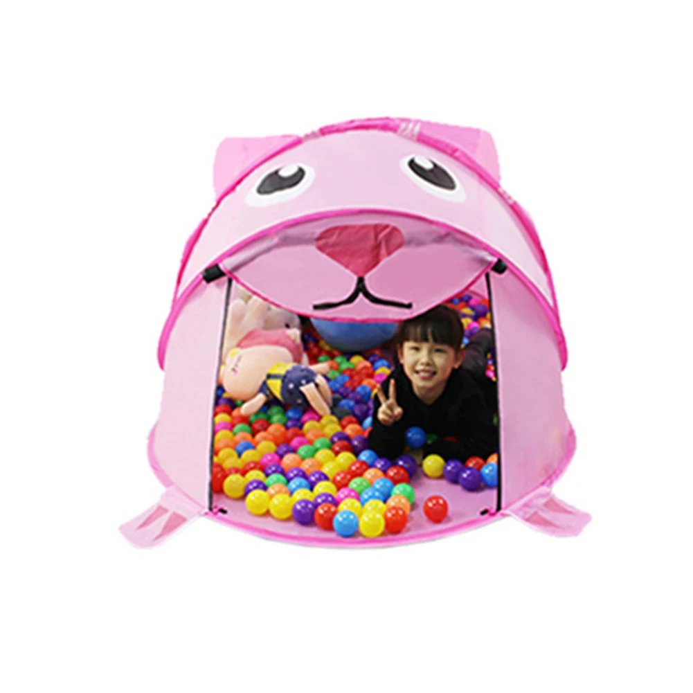 

Children Portable Cartoon Lion POP Up Tents Folding Beach Play House Game Kids Indoor Outdoor Baby Toys Tents Room Decor