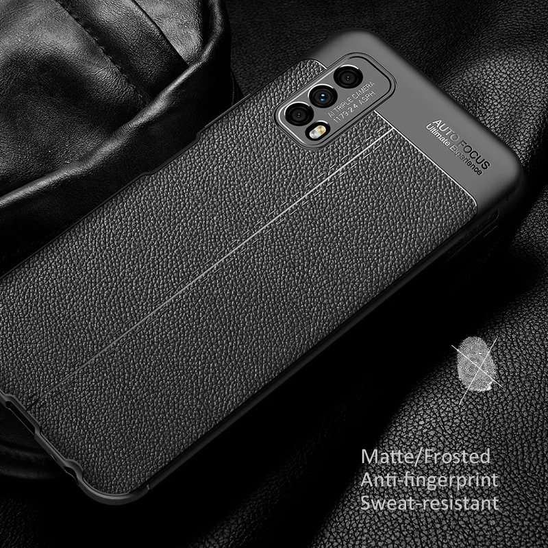 Противоударный чехол KEYSION для VIVO IQOO Z1X 5G Z1 U1 кожа личи Мягкая силиконовая задняя