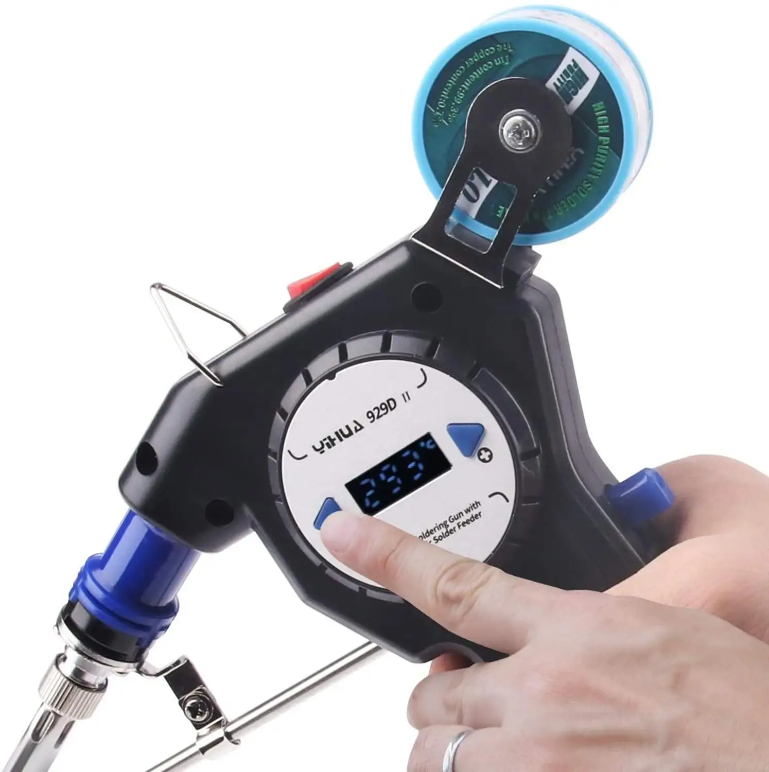 110/220V ручной внутренний нагрев Электрический паяльник для подключения к цифровой