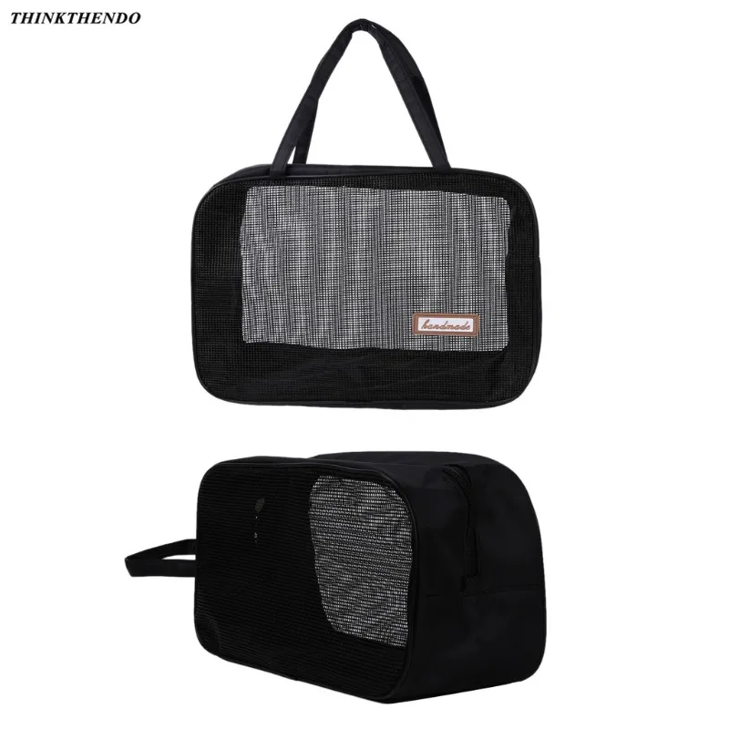Портативная сумка для купания сетчатая туалетных принадлежностей душа дорожная