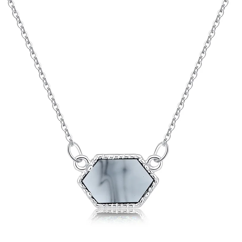 Горячее предложение, ожерелье Druzy Drusy, модное овальное ожерелье из смолы, каллаит, ожерелье с говлитом, позолота, серебро, Брендовое ювелирное изделие для женщин и девушек - Окраска металла: S6 white turquoise