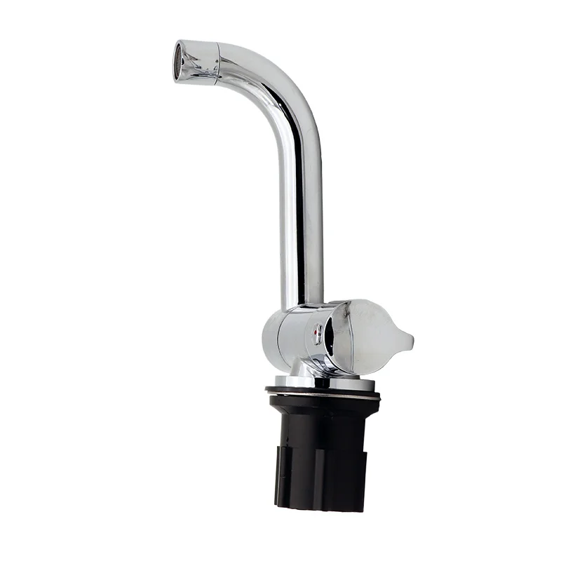 HWHongRV Folding Faucet Sink Water Tap Single Handle Cold & Hot Water Mixer Faucet for RV Boat