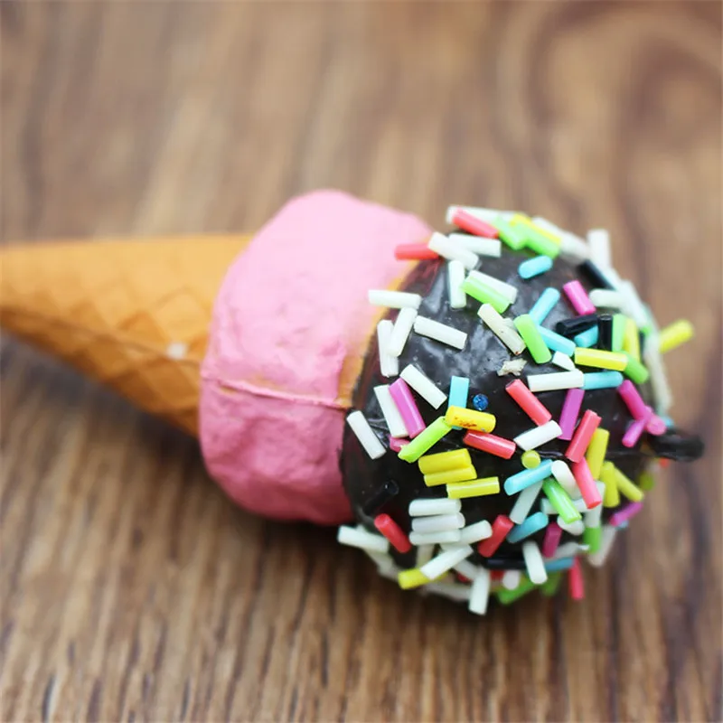 Случайный 1 шт. 10 см мягкие резиновые ПУ медленный отскок рост игрушка для снятия