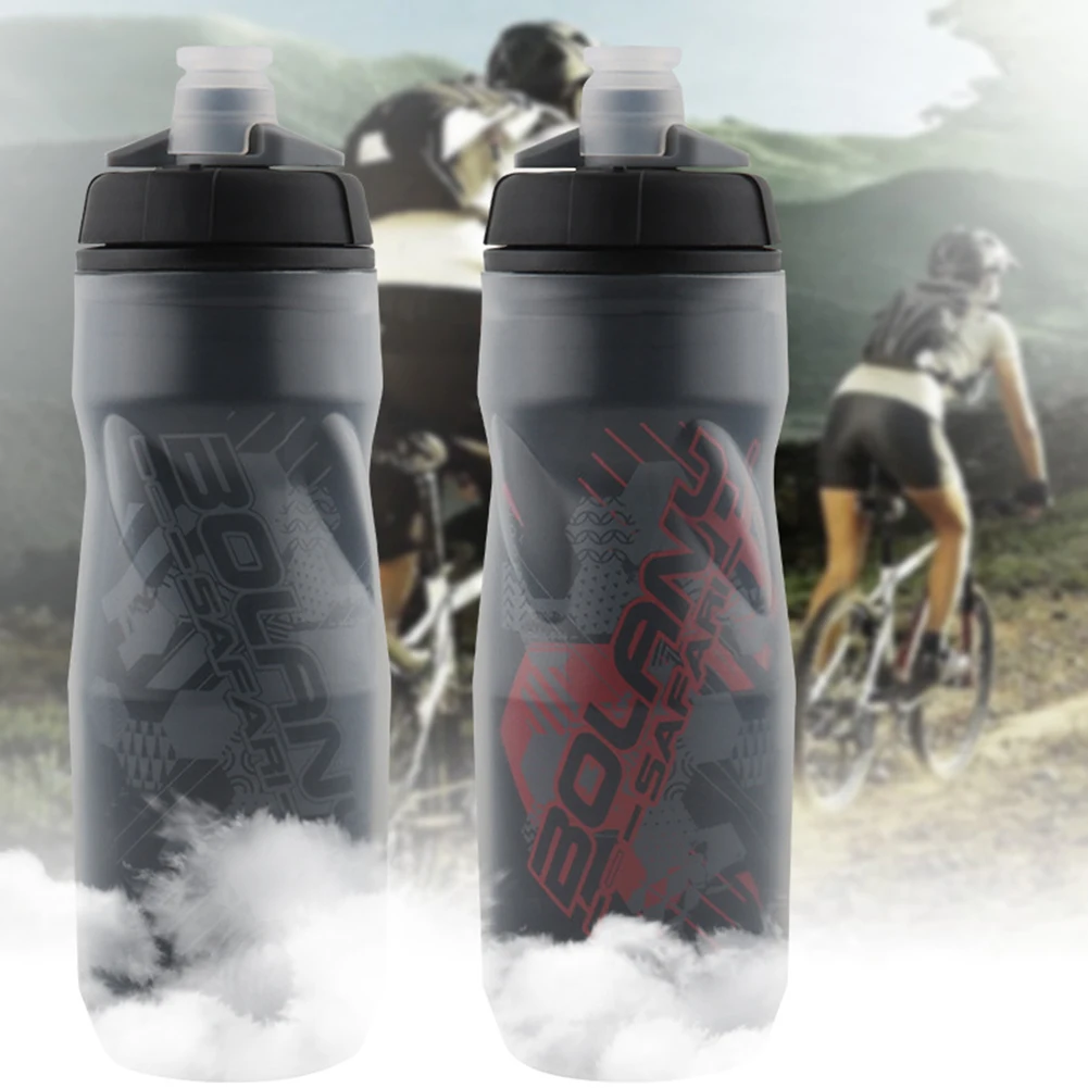 

710ml Cycling Water Sport Cooler Bottle Bicycle MTB Mountain Bike Kettle Outdoor Riding Drinking Cup Outdoor Cycling Accessories