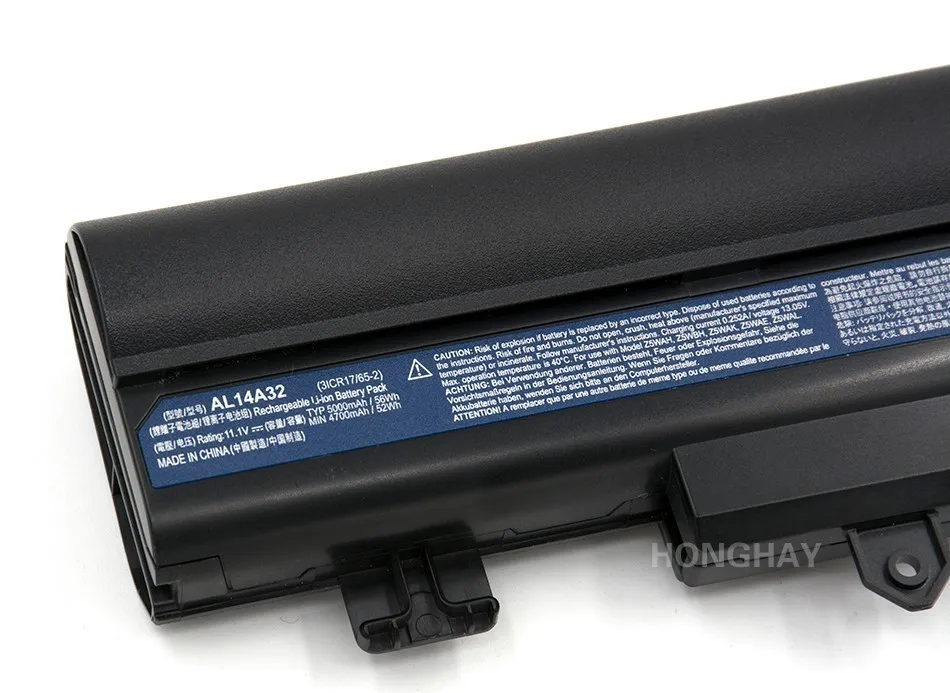 Honghay AL14A32 ноутбук Батарея для acer Aspire E14 E15 E5-421 E5-572G E5-471G E5-571 E5-572 E5-471 E5-521 E5-531 E5-551 V3-472