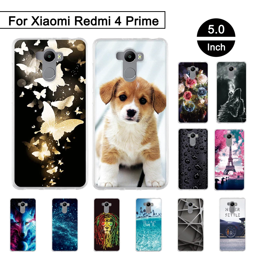 Мягкий силиконовый чехол для Xiaomi Redmi 4 Prime prime | Мобильные телефоны и аксессуары