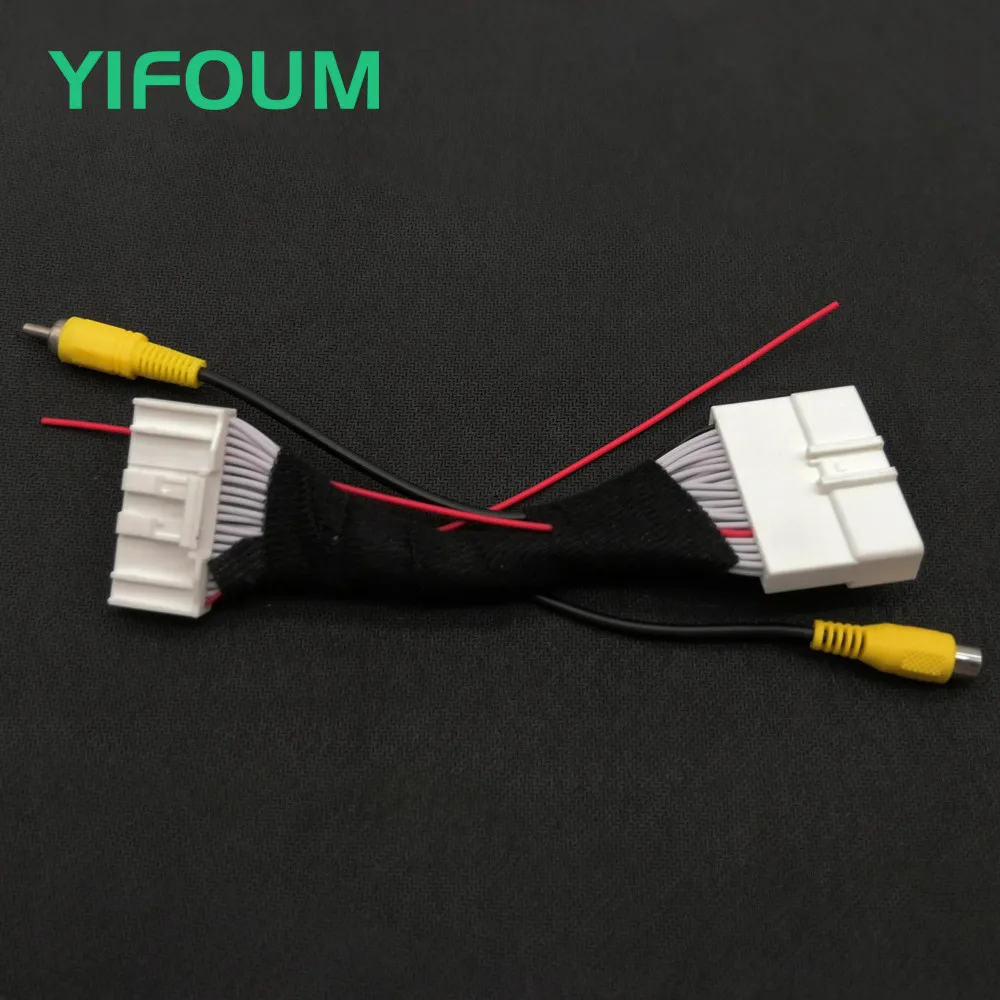 YIFOUM 40Pin оригинальный видео вход переключатель обратная камера RCA Кабель адаптер