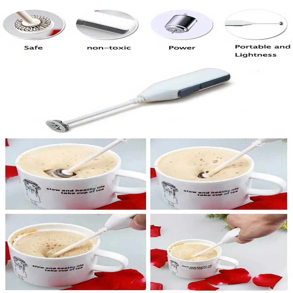 Портативный кухонный кофе латте шоколад Высокое качество пластик и нержавеющая