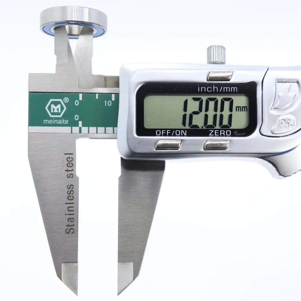 6801RS подшипник ABEC-7 ( 10 шт.) 12*21*5 мм тонкий раздел 6801-2RS шарикоподшипники 61801 RS 6801 2RS с