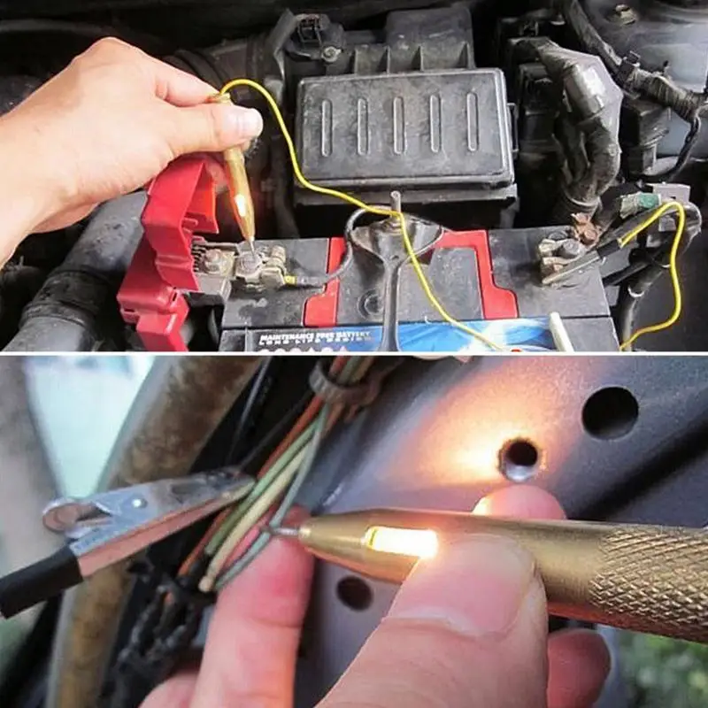 Ручка для замешивания автомобиля карандаш проверки автомобильного аккумулятора