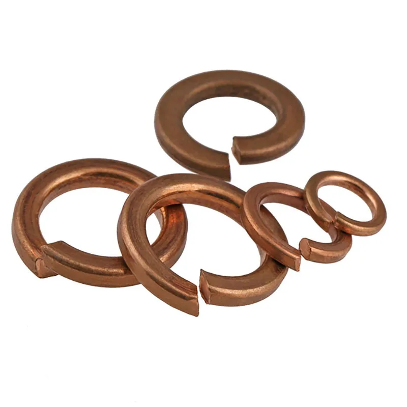 Медная пружинная шайба бронзовая сплит-пружина M3 M4 M5 M6 M8 M12 | Обустройство дома