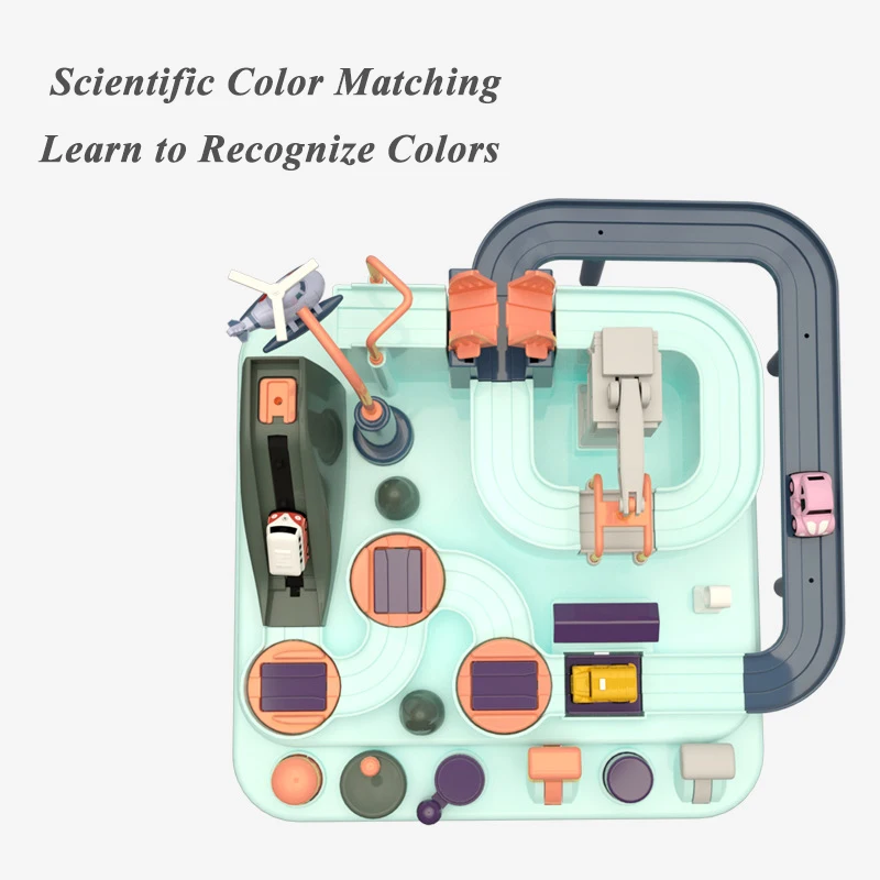 Игрушечный костюм с рельсовой дорожкой гоночный трек поезд искатели приключений