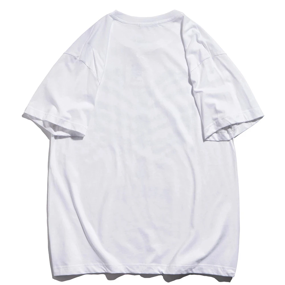 

Hip Hop Harajuku T Shirt Men Cotton Skeleton Print T-shirts Summer O-Neck Casual Camisetas Unisex Fashion Couples Streetwear