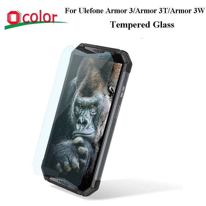 Ocolor для UleFone Armor 3 Закаленное стекло пленка ультра тонкое протектор экрана T 3W