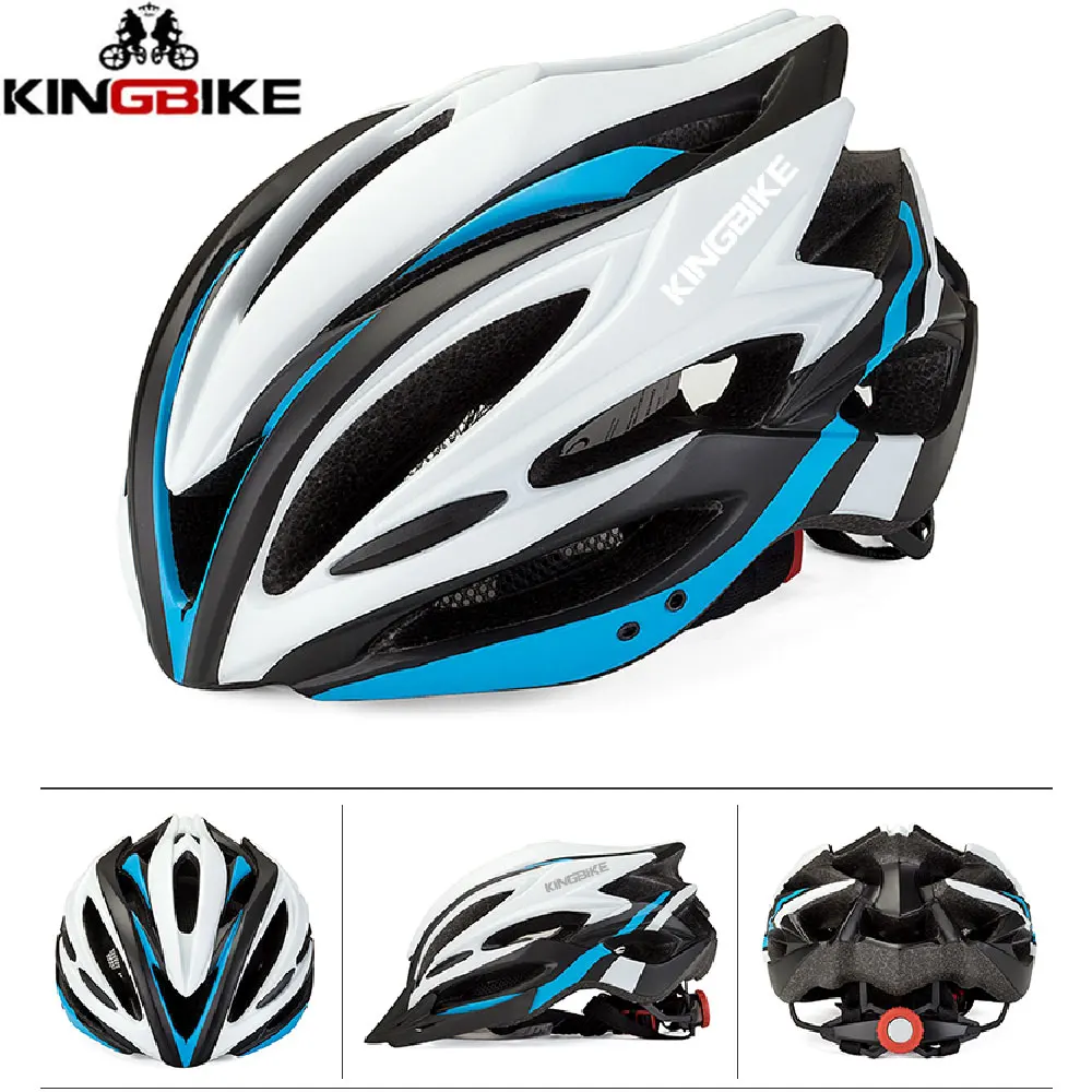 Шлем KINGBIKE дорожный для горных велосипедов дышащий с козырьком езды на открытом