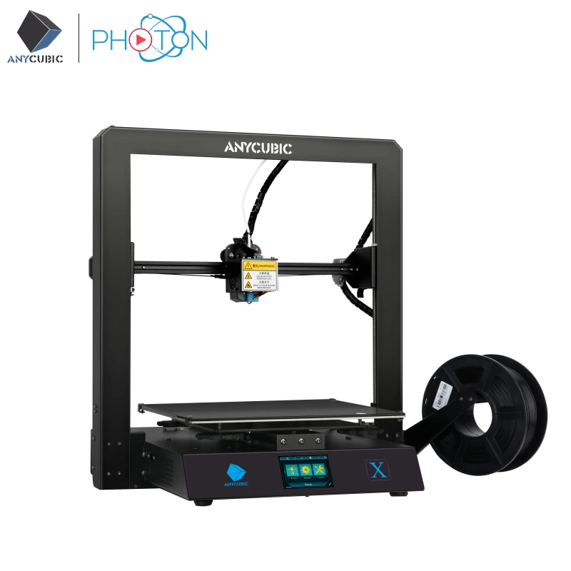 3D принтер Anycubic Mega X Большой объем сборки 300*300*305 мм с двумя винтовыми стержнями