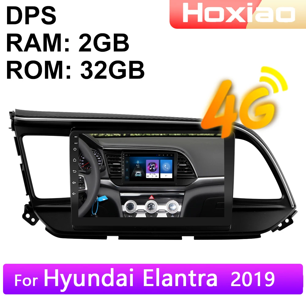 Мультимедийный видеопроигрыватель для Hyundai Elantra 4G Android 8 1 Wi Fi ОЗУ 2 Гб ПЗУ 32 ГБ