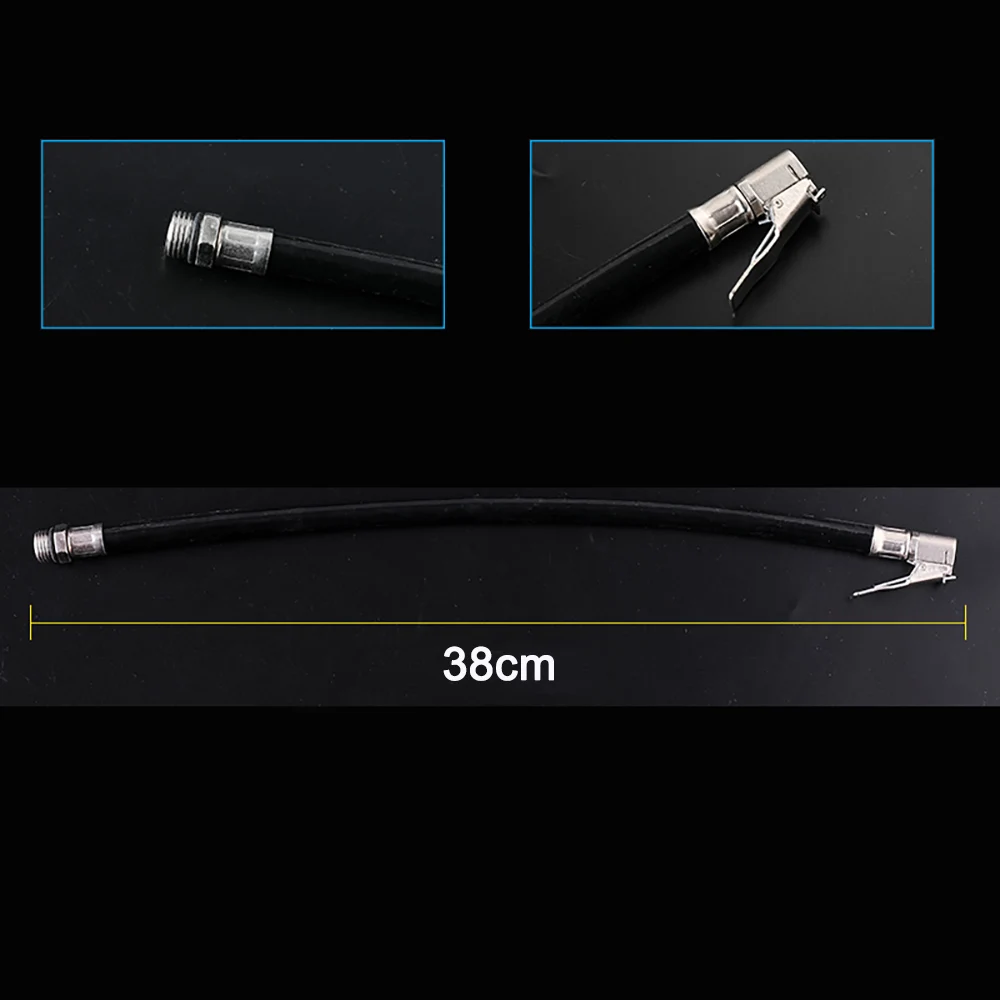 

1/4" Self-locking Air Rubber Hose Lock Clip on Chuck Tyre Tire Inflator Tube Adapter Twist Tyre Air Connection for Car Truck