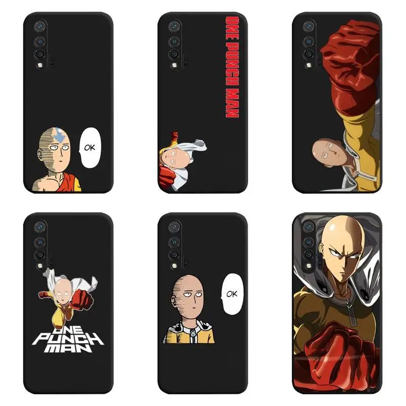 

ONE PUNCH-MAN Phone Case For Huawei Nova 6se 7 7pro 7se honor 7A 8A 7C 9C Play