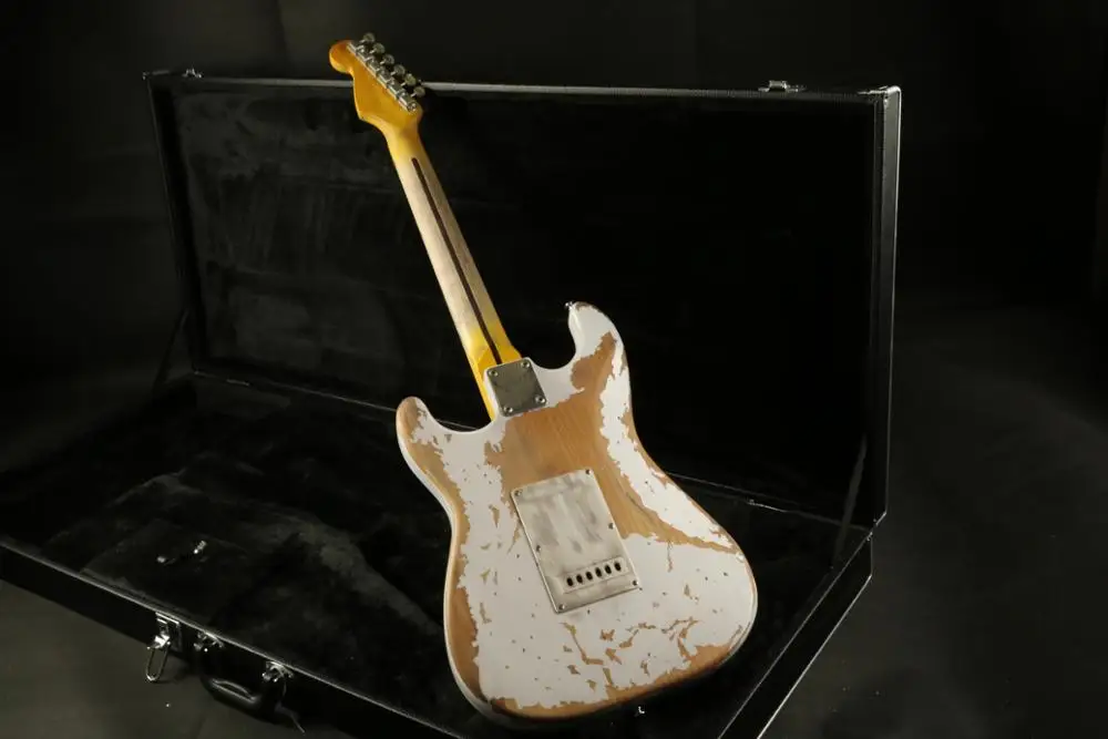 Высококачественные белые relic heirloom коллектор электрогитары ra звукосниматели sss