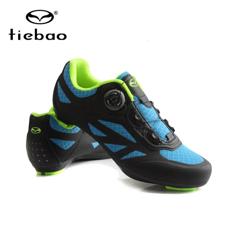 Tiebao Мужская обувь для езды на велосипеде сверхлегкая самозакрывающаяся