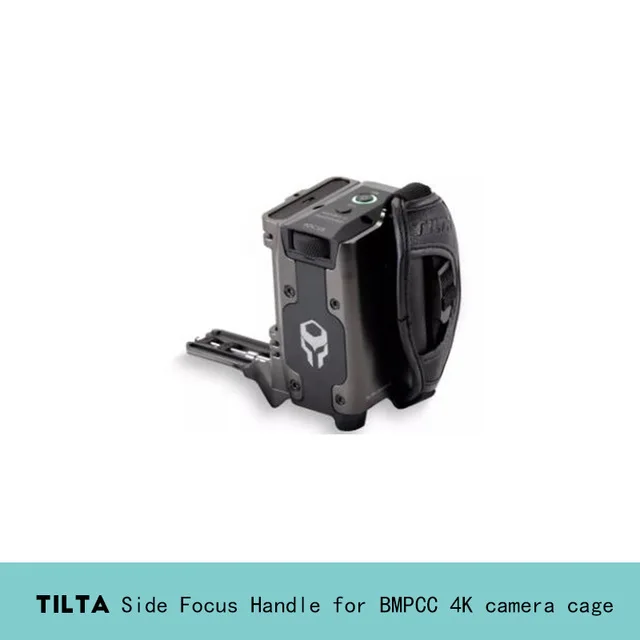 Side focus handle Tilta TA-T01-A-G чехол для камеры все наборы аксессуаров для BMPCC 4K камера Верхняя ручка деревянная боковая ручка F970 Батарейная пластина - Цвет: Side focus handle