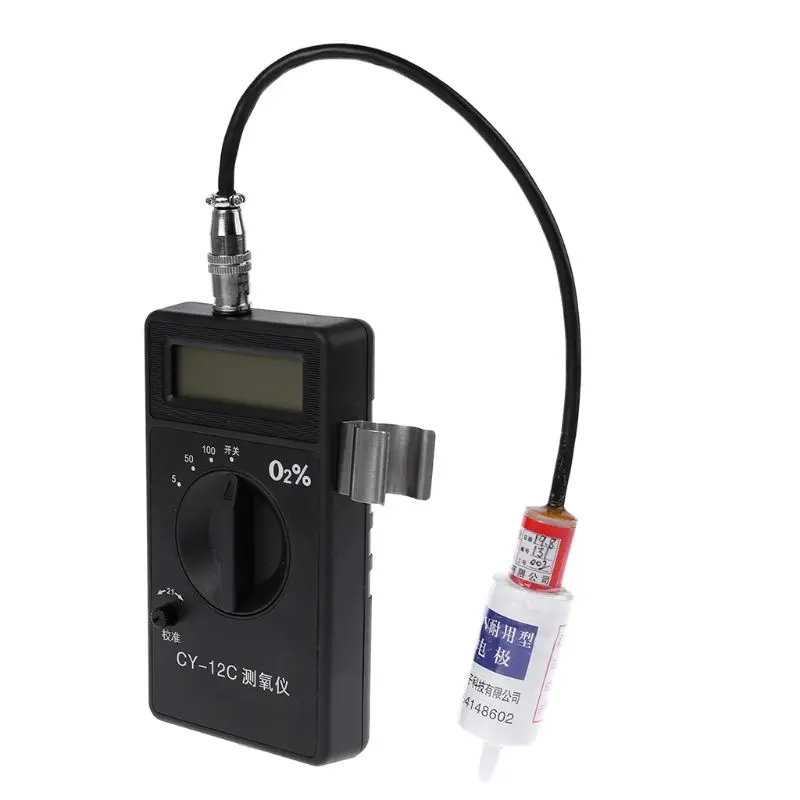 

O2 Oxygen Concentration Content Tester Oxygen Detector Monintor Meter CY-12C Pro Dropshipping