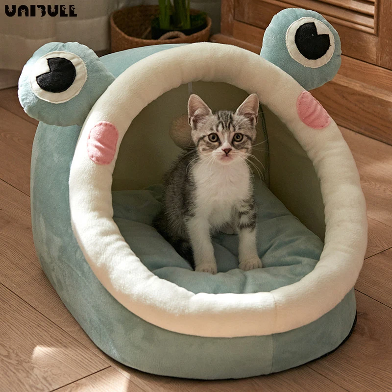 

Новейшая плюшевая кровать для собак, супермягкая моющаяся длинная плюшевая Лежанка для домашних питомцев, домик для собак с глубоким сном, ...