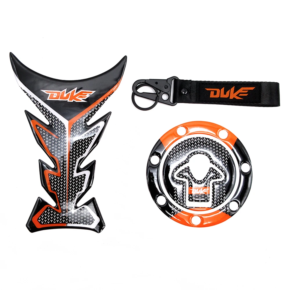Motorcycle Fuel Tank Cover Pad Protector Decorative Stickers Motor Cap Decals Fashion Sticker For Duke KTM 125 200 390 | Автомобили и
