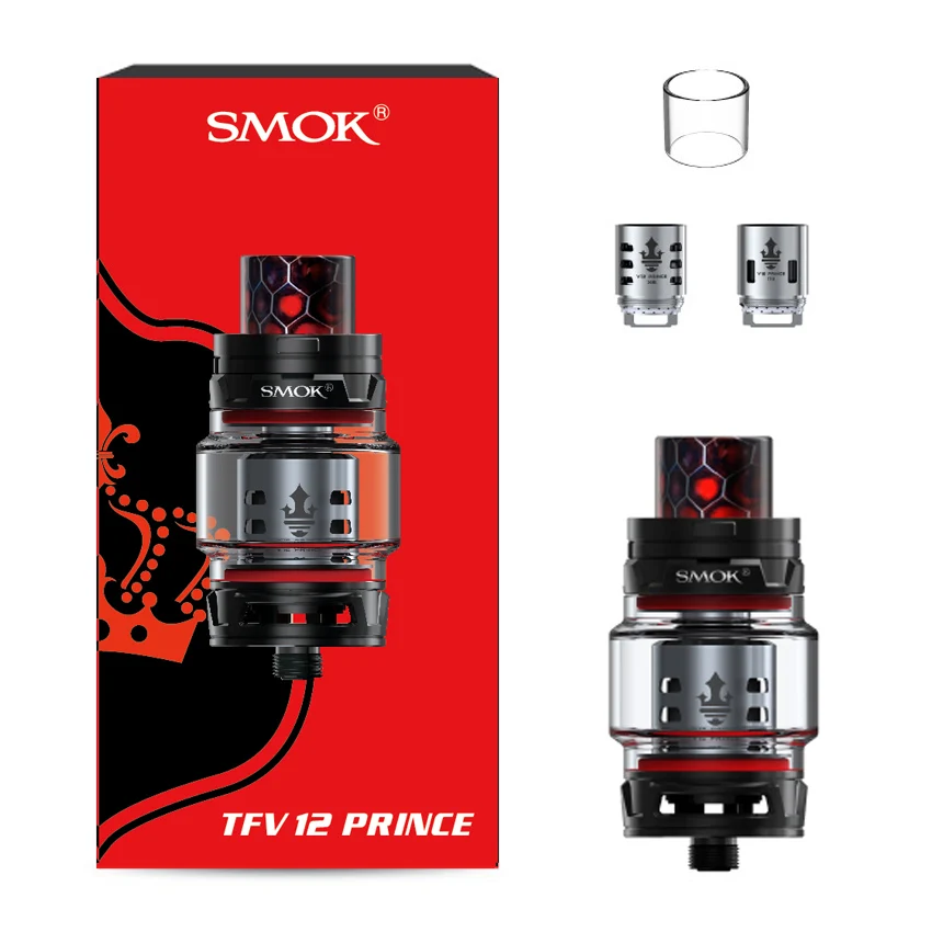 black SMOK X-priv комплект с 8 мл TFV12 Prince Tank Vaporizer 225 Вт X priv Mod электронная сигарета SMOK VAPE Kit VS G-priv 2 - Цвет: black