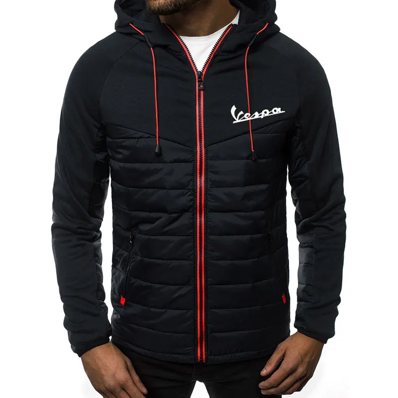 Осенне-зимняя новая модная Толстовка Vespa с принтом мужские толстовки свитшоты