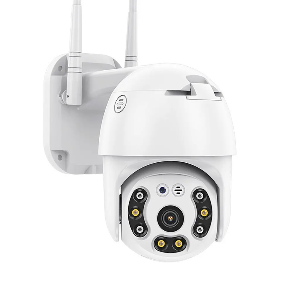 

Wi-Fi IP-камера 3 Мп купольная камера безопасности Беспроводная аудио наружная Водонепроницаемая HD полноцветная камера ночного видения