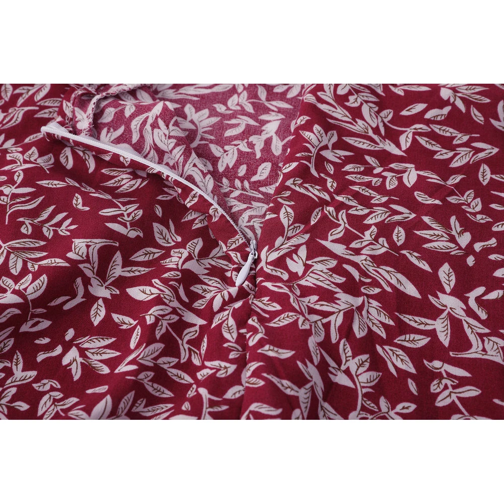 

Hirigin-vestido corto femenino de verano sin mangas con estampado Floral, minivestido playero bohemio para mujer, con cuello Hal