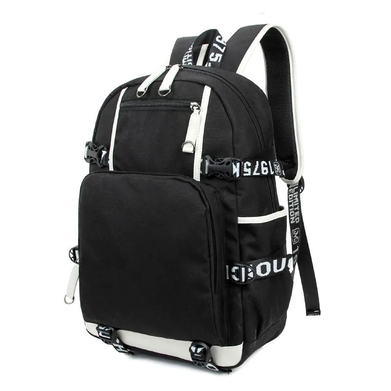 2019 Trendy printing Boy Backpack mochila mujer High School Backpack for Boys Travel waterproof Large Teenager bags