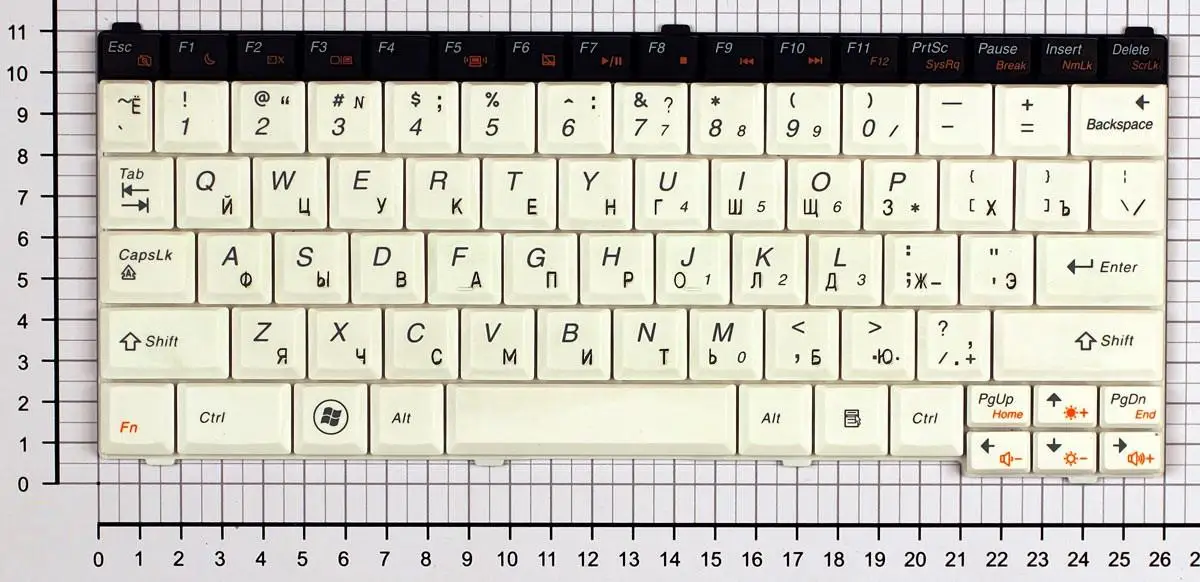 Клавиатура для нетбуков Lenovo IdeaPad S10-3t Series Русская Белая p/n: K090226A1US00015 | Компьютеры и