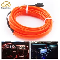 night knight car atmosphere 1m 2m 3m 4m 5m colorful cold lights wire led auto decorative light lines strip neon lamps