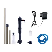 electric aquarium water change pump cleaning tools water changer siphon for fish tank water filter pump eu plug