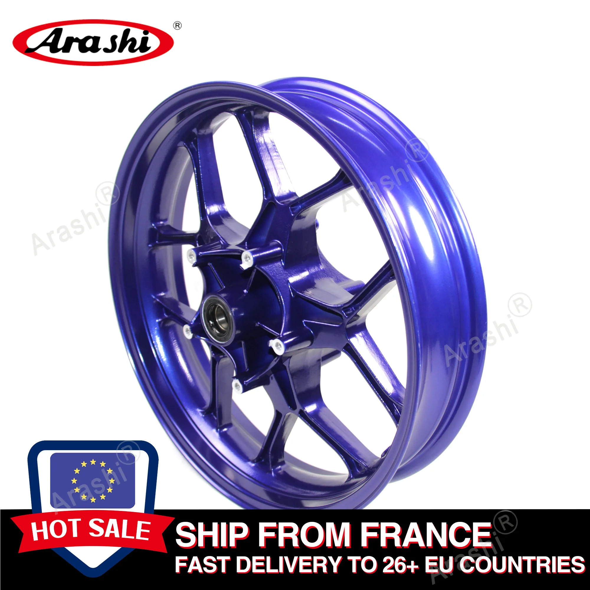 

Ship From France Arashi Front Wheel Rim For YAMAHA YZF-R1 2015-2017 YZF R1 2015 2016 2017 Motorbike Front Rims Accessories