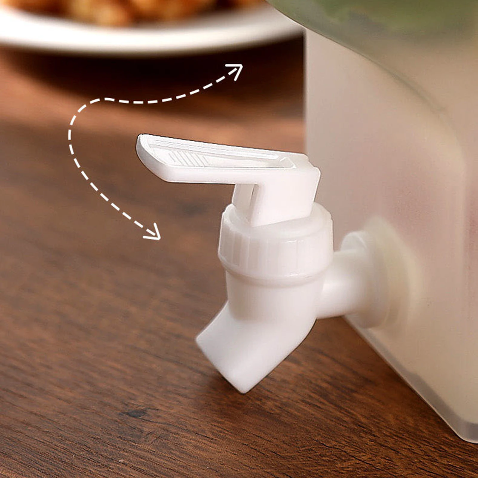 

3500ml Water Jug With Faucet Lemon Juice Jug Kitchen Drinkware Kettle Pot Cold Water Bottle Container Heat Resistant Pitcher