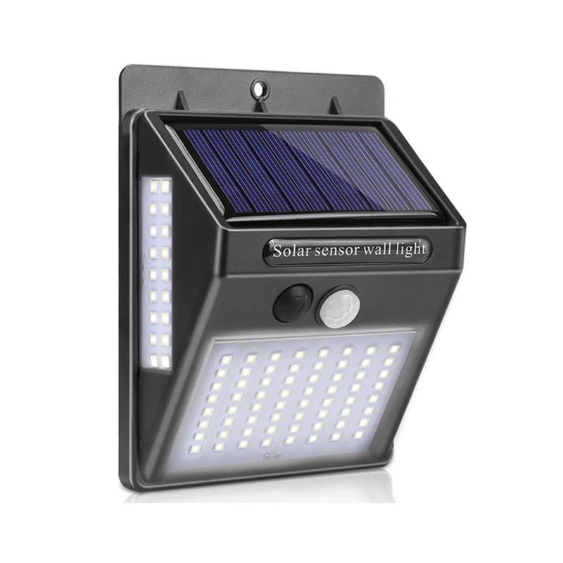 

Настенный светильник на солнечной батарее, водонепроницаемый садовый светсветильник льник с пассивным ИК датчиком движения для улиц, двор...
