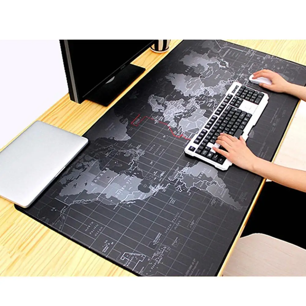 Большой игровой коврик для мыши RGB геймер большой компьютерный светодиодная
