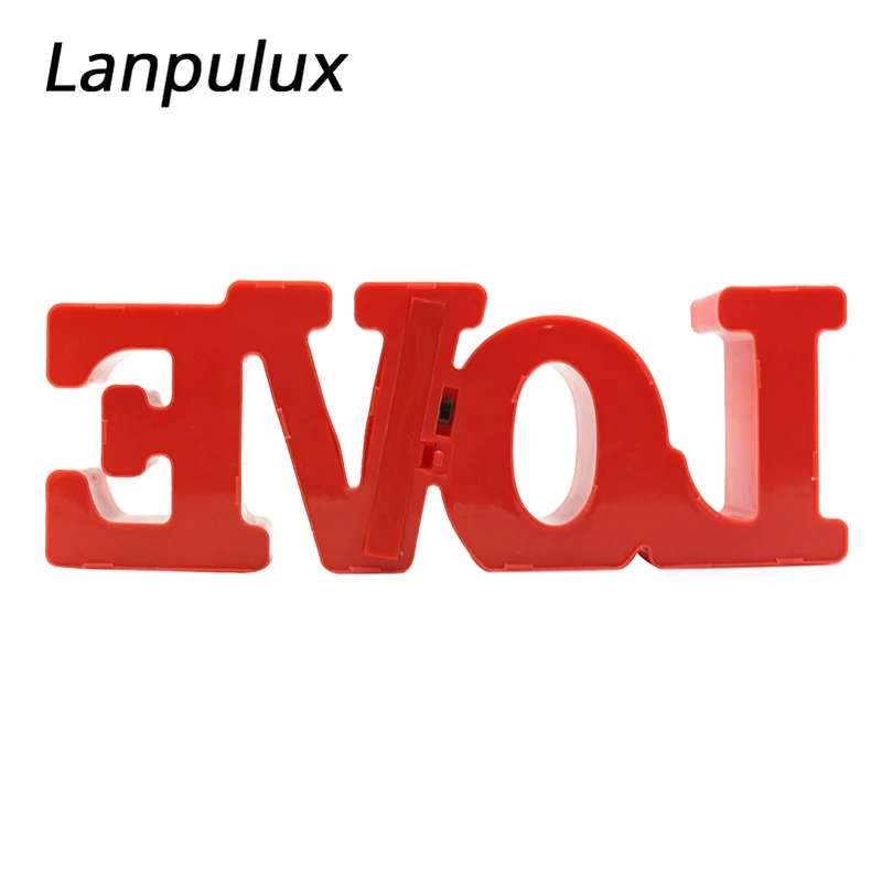 Lanpulux LOVE Letter Night Lights белый красный свадебный Декор большого размера подарок на