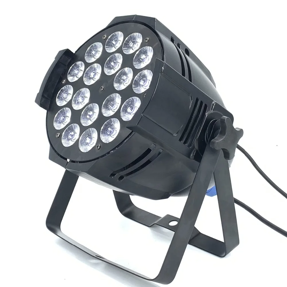 DJ Disco DMX лампа светодиодный светильник 18x12 Вт RGBW Quad 4в1 цветной домашний вечерние светильник s DJ оборудование сценический эффект светодиодный стробоскоп светильник ing