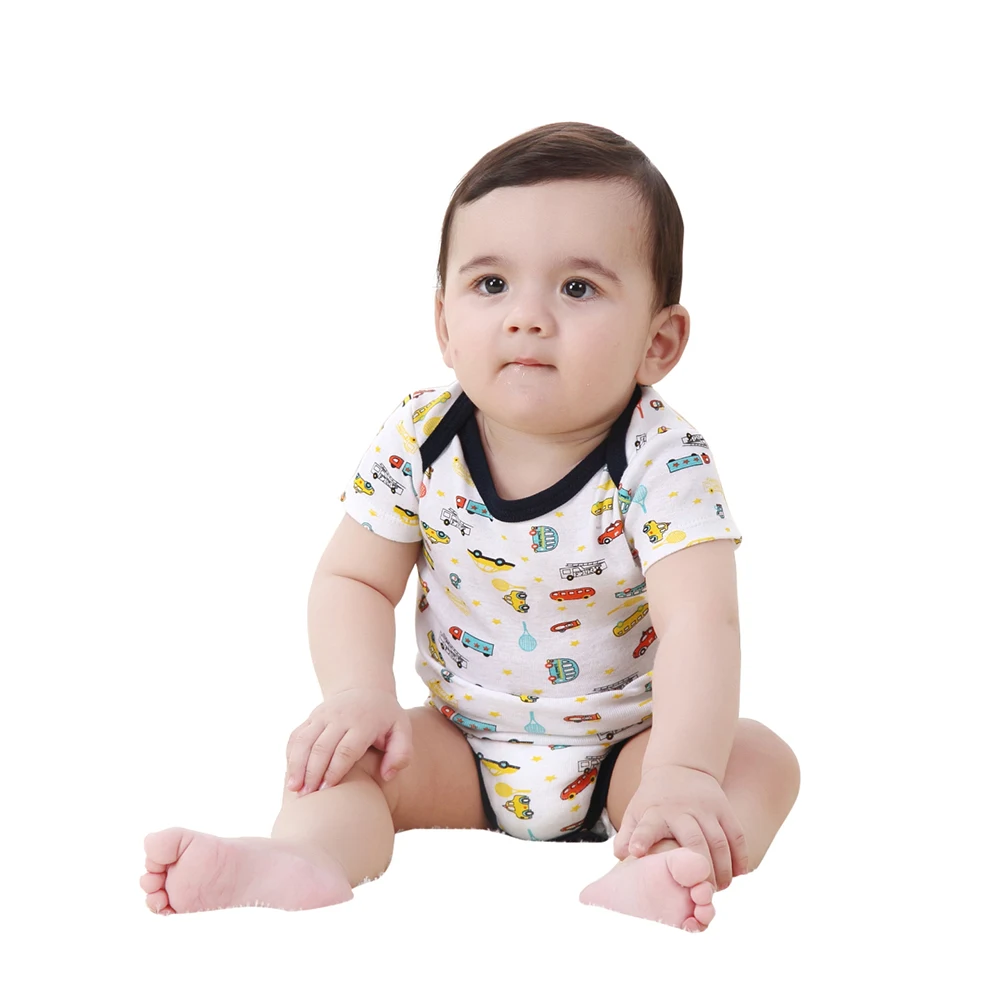 

Summer Short Sleeve Baby Romper Colorful Infant bodysuit Girl Boy Baby Jumpsuits 100% cotton Newborn Onesie Clothing