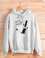 save the koalas hoodie slogan call for protection cotton casual warmer winter spring cloth graphic cute kawaii gift tops