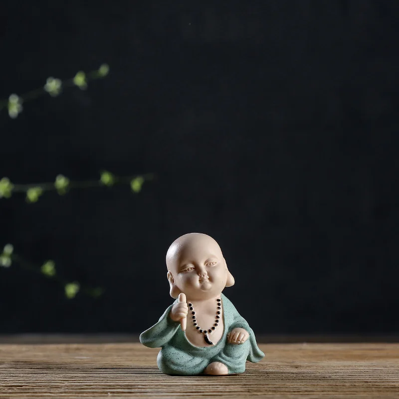 Ceramic cute Qinqi Calligraphy and Painting Art Statue Traditional handmade sculpture Home living room bedroom decorations | Дом и сад