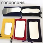 Стоматологическое Ортодонтическое интраоральное зеркало для отражатель для фотосъемки, двухсторонние зеркала из родиевого стекла с сумкой для хранения, 5 шт.