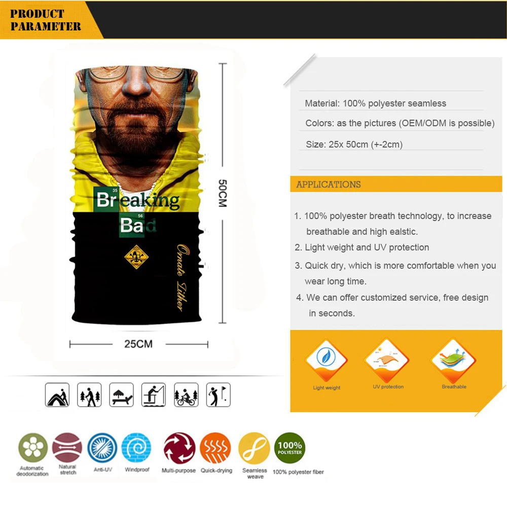 

3D Mascarillas Bandana Movie Character Face Shield Headband Neck Gaiter Headwear Tube Scarf Superhero Ski Balaclava Mask Women