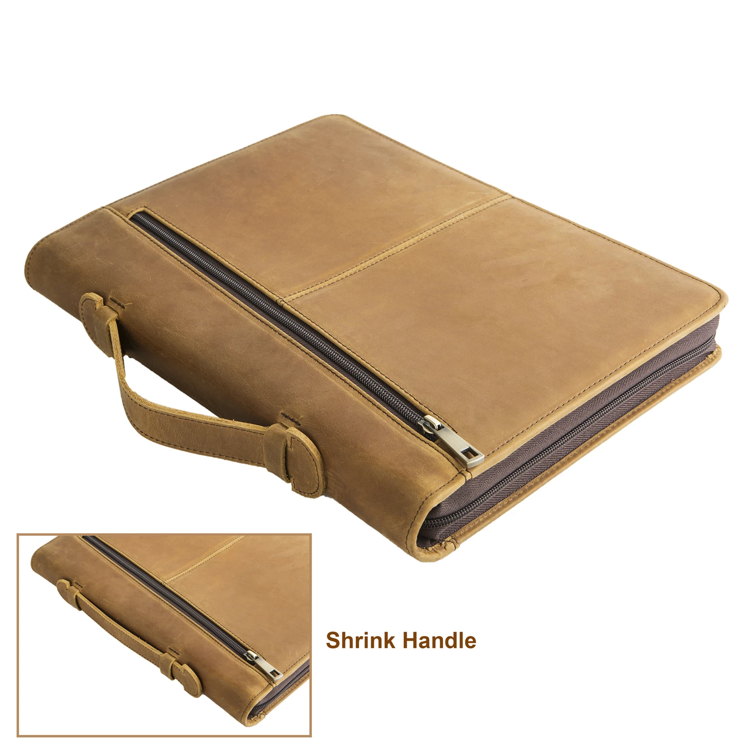 Ручная работа винтажный портфель из натуральной кожи A4 папка индивидуальный