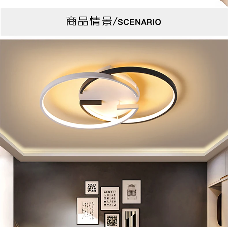 Chandelierrec AC90-260V потолочные люстры светильники Современные светодиодные люстры Гостиная Спальня низкие потолки канделябро